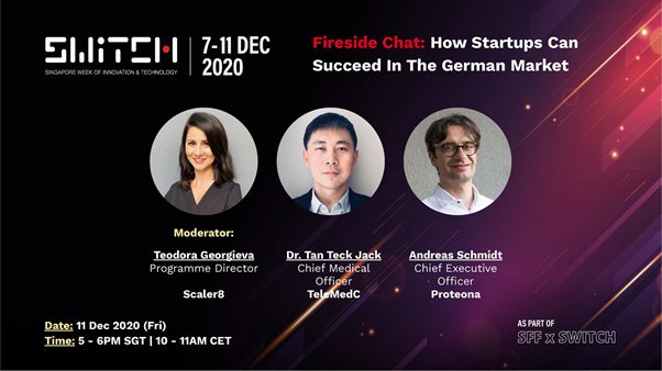 7-11 Dec: SWITCH 2020 - How Asian Startups Can Succeed in the German Market